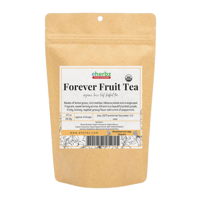 Frontier Herbal Tea Blend Forever Fruit Tea Organic