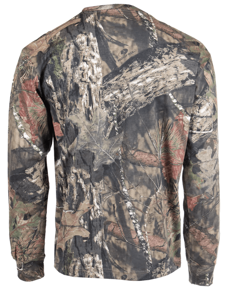 Habit Outdoors Apparel Men's Long-sleeve Bear Cave Camo Tee