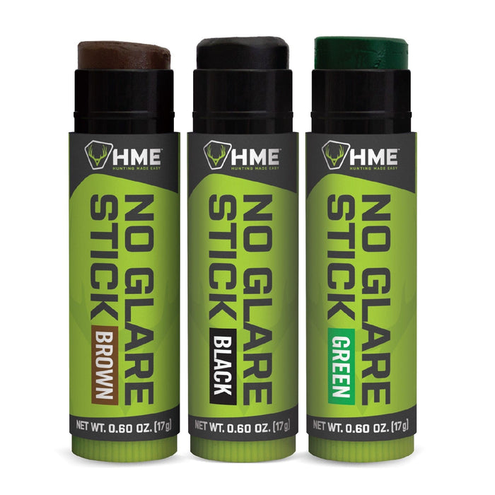 HME Hunting Accessories BLACK, BROWN, GREEN FACE PAINT STICKS