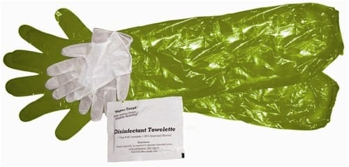 HME Knives Game Cleaning Gloves With Towelette