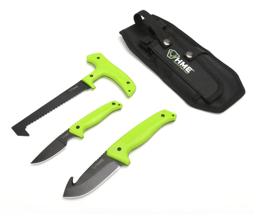 HME Knives HME 3 PIECE FIELD KIT BLK OXD BLADE