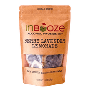 InBooze Cocktail Infusion Kit Berry Lavender Lemonade Alcohol Infusion Cocktail Kit