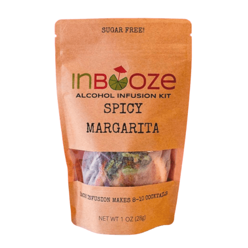 InBooze Cocktail Infusion Kit Spicy Margarita Alcohol Infusion Cocktail Kit