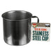 Kole Imports Camping Accessories 550 ML Stainless Steel Cup