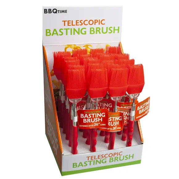 Kole Imports Extendable Silicone Barbecue Brush
