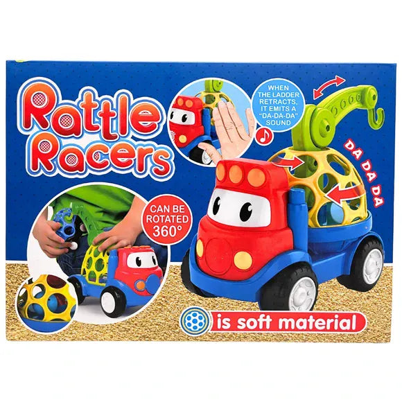 Kole Imports Hey Kiddo Rattle Racers Crane Truck