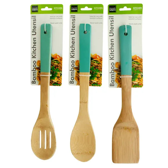 Kole Imports Kitchen Essentials Bamboo Kitchen Utensil