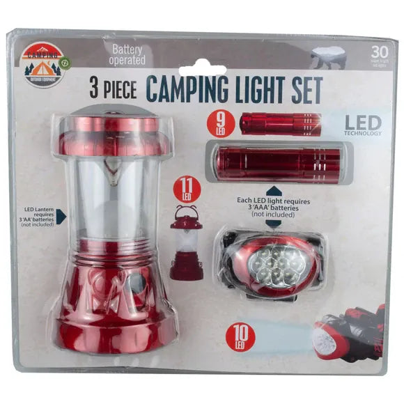 Kole Imports Lanterns Camping Light Set