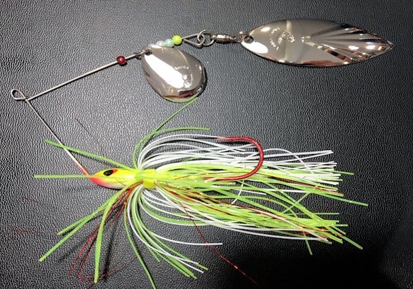 Leena Lures Jigs & Lures Green Ghost LEENA LURES PRO SERIES 1/2 OZ SPINNER BAIT