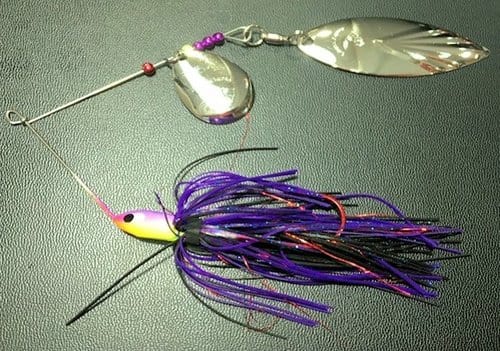 Leena Lures Jigs & Lures Purple Rain LEENA LURES PRO SERIES 1/2 OZ SPINNER BAIT