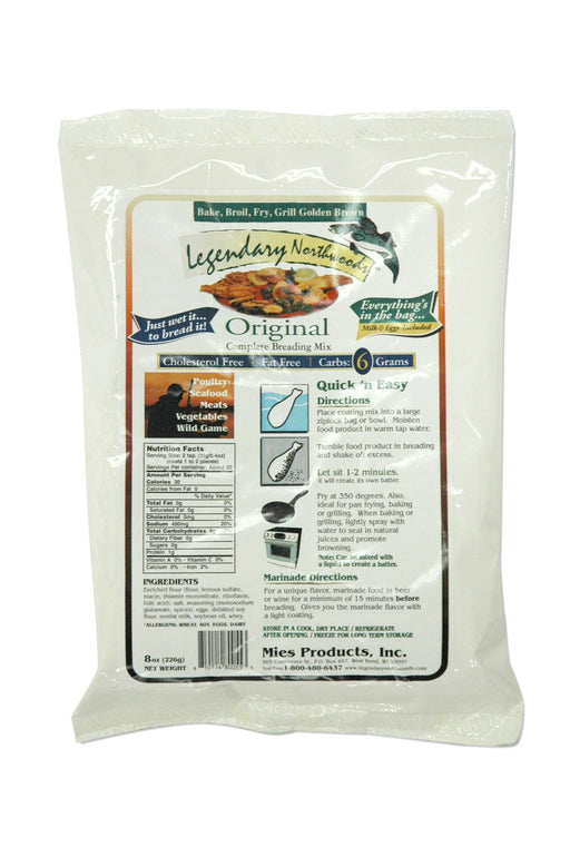 LEGENDARY NORTHWOODS Seasonings LN BREADING 8OZ. ORIGINAL