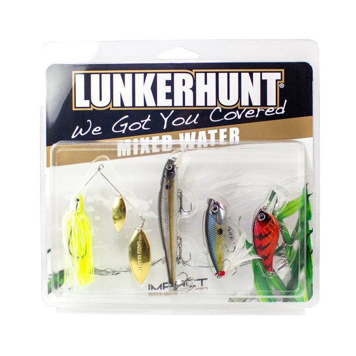 LunkerHunt Hard Bait IMPACT SERIES MIXED WATER COMBO - ASSORTMENT