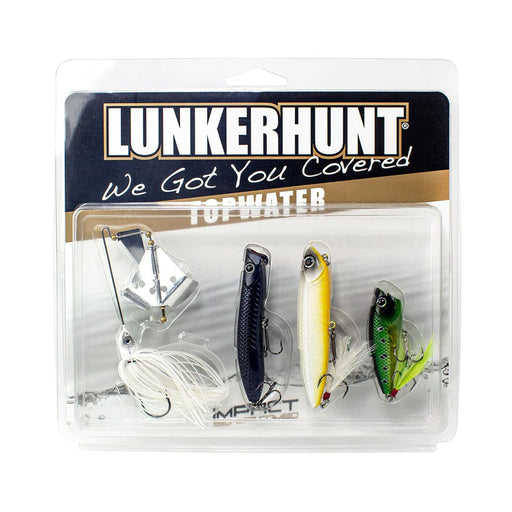 LunkerHunt Hard Bait IMPACT SERIES TOP WATER COMBO - ASSORTMENT