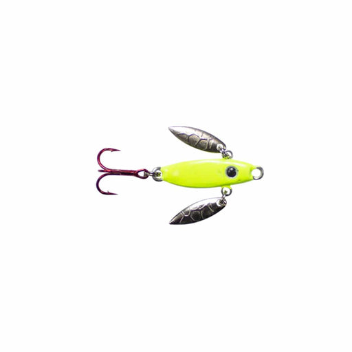 LunkerHunt Jigs & Lures CHARTREUSE GLOW LEAD ICY GLIDE 1 1/8" (1/8oz)