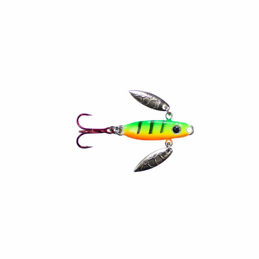 LunkerHunt Jigs & Lures FIRE TIGER GLOW LEAD ICY GLIDE 1 1/8" (1/8oz)