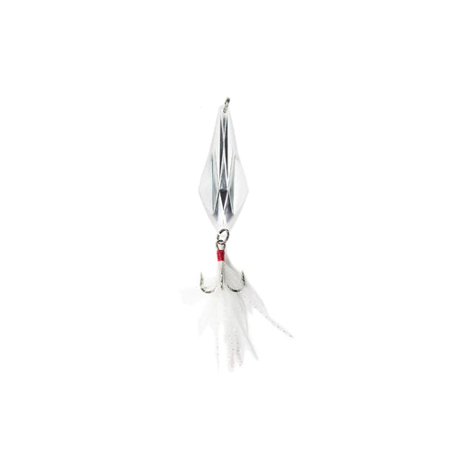 LunkerHunt Jigs & Lures SILVER WHITE RATTLE SPUD 1/8oz