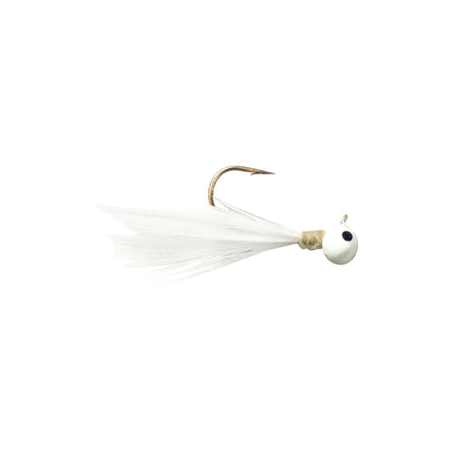 LunkerHunt Jigs & Lures WHITE GLOW TUNGSTEN FULL EFFECT JIG 1/32oz