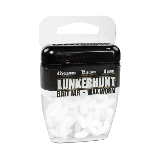 LunkerHunt Soft Bait WAX WORM BAIT JAR .75" 1/3oz