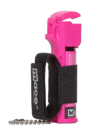 Mace Personal Defense Mace Jogger Sport Pepper Spray 18 Grams 12' Range - Hot Pink