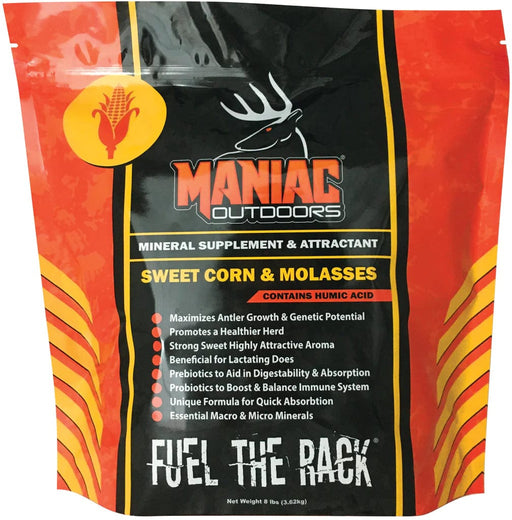 Maniac Outdoors Feeders SWEET CORN MOLASSES MINERAL SUPPLEMENT & ATTRACTANT