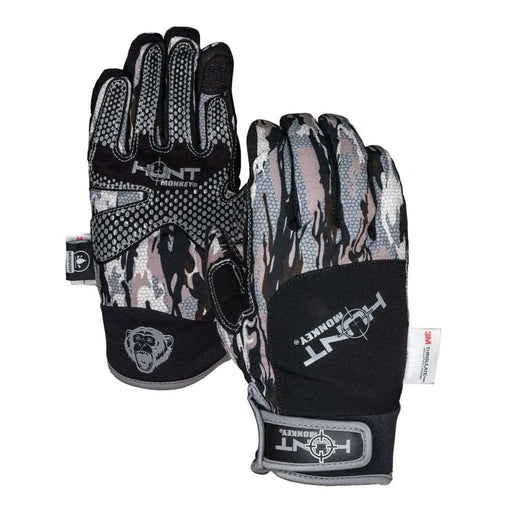 Monkey Hunt Hunting Gloves STEALTH HUNT DRY-TEC-HARDWOOD