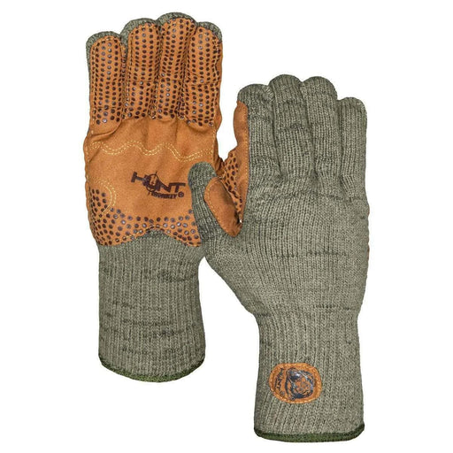 Monkey Hunt Hunting Gloves WOOLY HUNT GLOVE LONG FINGER Green