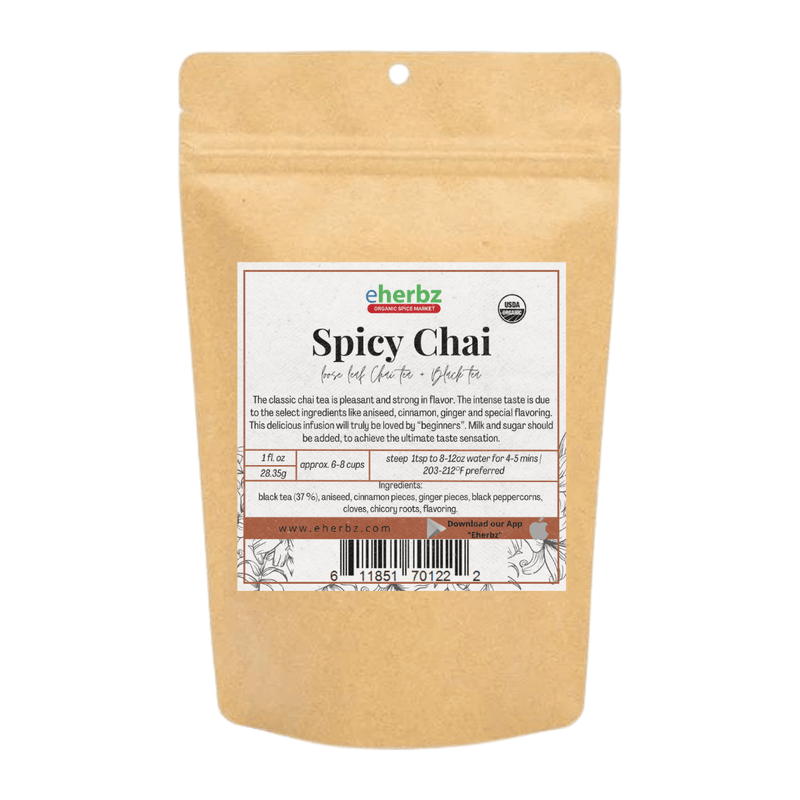 Mountain Rose Chai Tea Spicy Chai Tea Organic