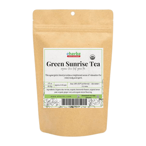 Mountain Rose Green Tea Green Sunrise Tea Organic