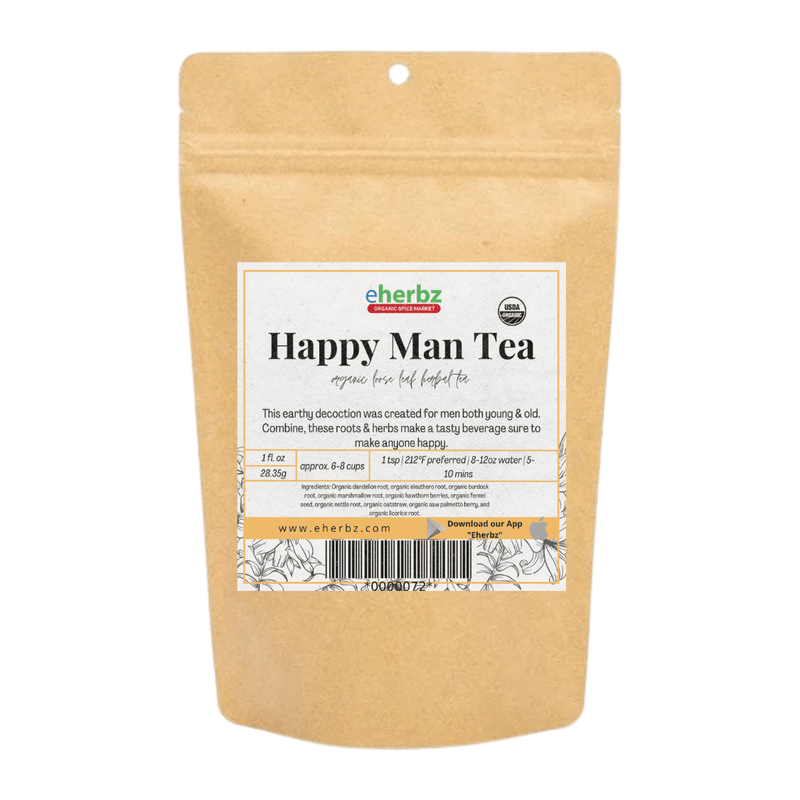 Mountain Rose Herbal Tea Blend Happy Man Tea Organic