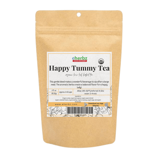 Mountain Rose Herbal Tea Blend Happy Tummy Tea Organic