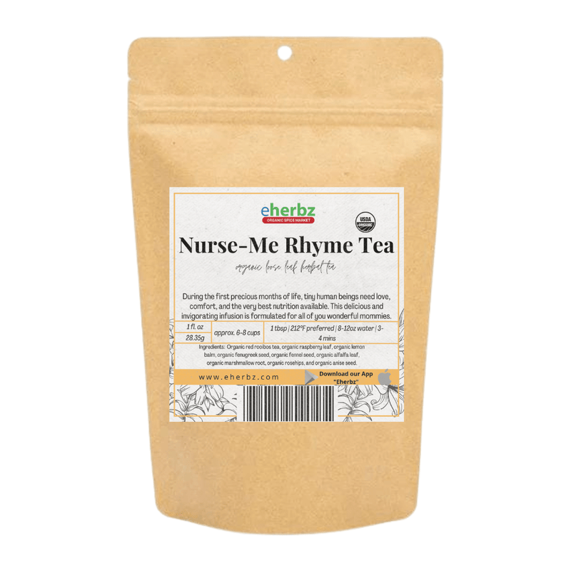 Mountain Rose Herbal Tea Blend Nurse-Me Rhyme Tea Organic