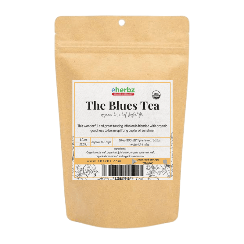 Mountain Rose Herbal Tea Blend The Blues Tea Organic
