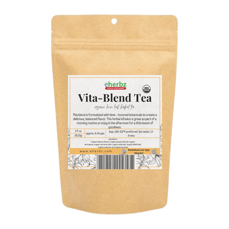 Mountain Rose Herbal Tea Blend Vita-Blend Tea Organic