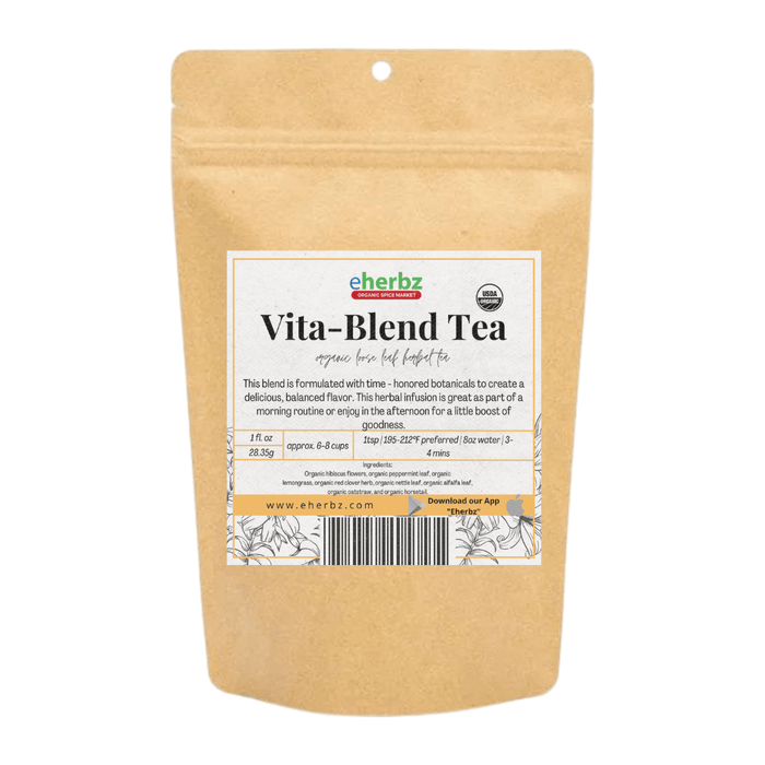 Mountain Rose Herbal Tea Blend Vita-Blend Tea Organic