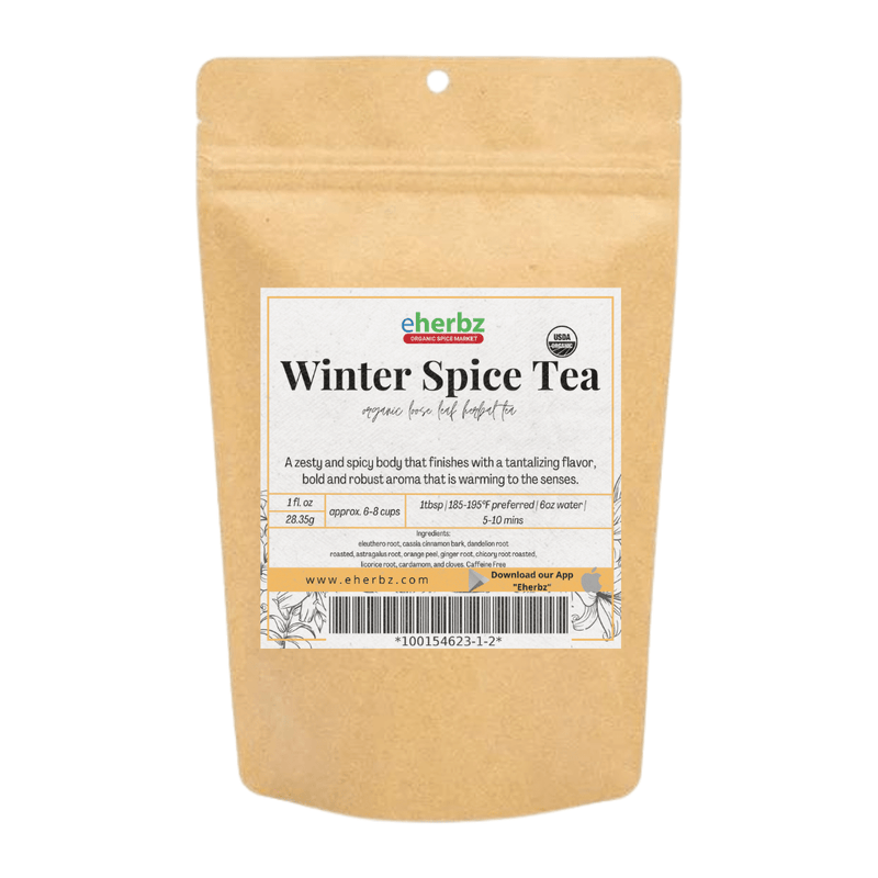 Mountain Rose Herbal Tea Blend Winter Spice Tea Organic