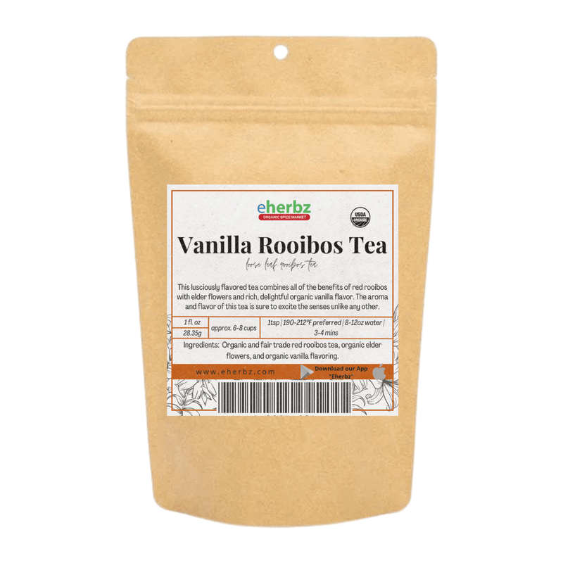Mountain Rose Rooibos Tea Vanilla Rooibos Tea Organic