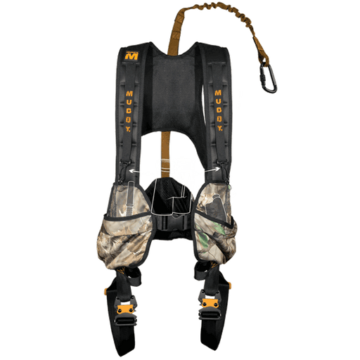 Muddy Hunting Harness CROSSOVER HARNESS COMBO- S/M