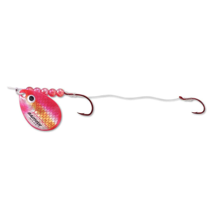 Northland Tackle Fishing Rigs DACE PINK BAITFISH SPINNER HARNESS 60" Snell, #3 Bd, #4 Hk