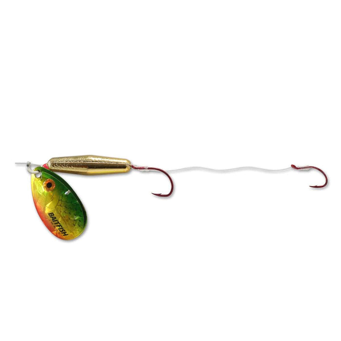 Northland Tackle Fishing Rigs GOLD PERCH BAITFISH FLOAT'N SPIN 60" Snell, #4 Bd, #4 Hk