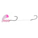 Northland Tackle Fishing Rigs PINK/PURPLE TIP BUTTERFLY BLADE WINGNUT HARNESS 60" Snell, #2 Bd, #2-4 Hks