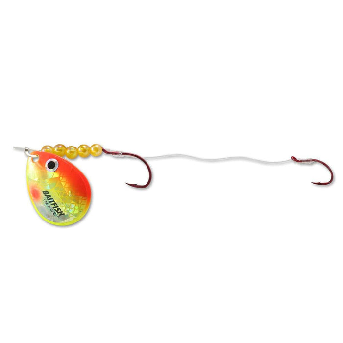 Northland Tackle Fishing Rigs SUNRISE BAITFISH SPINNER HARNESS 60" Snell, #3 Bd, #4 Hk