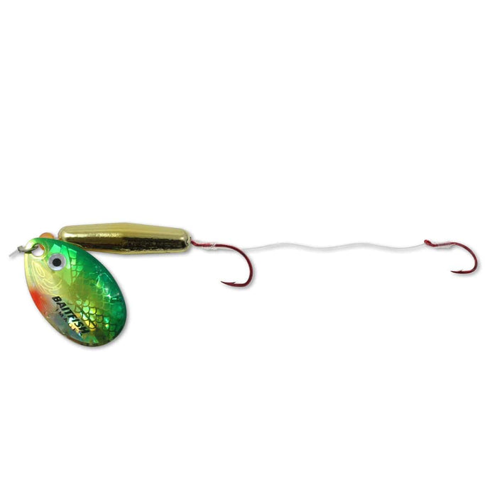 Northland Tackle Fishing Rigs YELLOW PERCH BAITFISH FLOAT'N SPIN 60" Snell, #4 Bd, #4 Hk