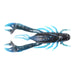 Northland Tackle Pre-Rigged Lures & Jigs BLACK & BLUE MIMIC MINNOW CRITTER CRAW 1/8 OZ, #1/0 Hk, 2 5/8"