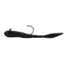 Northland Tackle Pre-Rigged Lures & Jigs BLACK MIMIC MINNOW LIMBER LEECH 1/4 OZ, #2/0 Hk, 3 1/2"