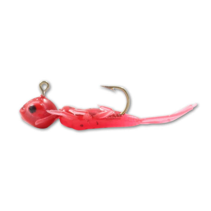 Northland Tackle Pre-Rigged Lures & Jigs BLOODWORM RED IMPULSE RIGGED MAYFLY 1/64 OZ, 1"