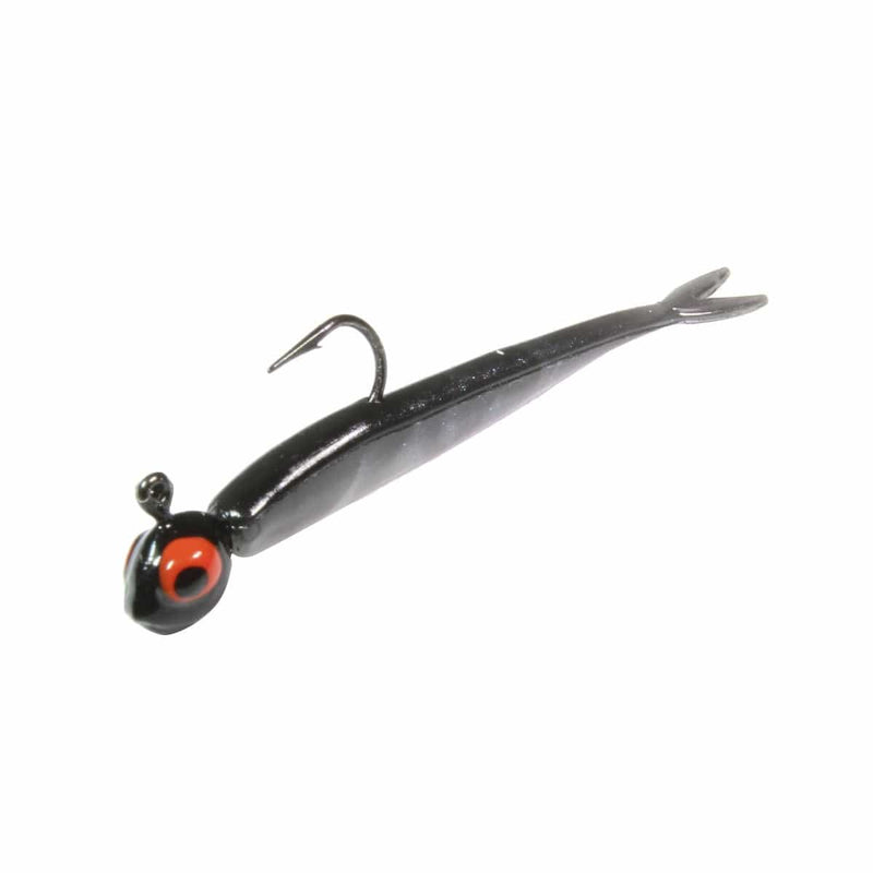 Northland Tackle Pre-Rigged Lures & Jigs CRAPPIE MINNOW IMPULSE RIGGED MINI SMELT 1/64 OZ, 1.5"