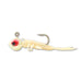 Northland Tackle Pre-Rigged Lures & Jigs GLO WHITE IMPULSE RIGGED MAYFLY 1/64 OZ, 1"