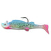 Northland Tackle Pre-Rigged Lures & Jigs GLOW RAINBOW MIMIC MINNOW SHAD 1/16 OZ, #2 Hk, 1 7/8"