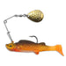 Northland Tackle Pre-Rigged Lures & Jigs GOLD SHINER MIMIC MINNOW SPIN 1/4 OZ,  #2/0 Hk, 2 1/2"