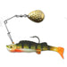 Northland Tackle Pre-Rigged Lures & Jigs PERCH MIMIC MINNOW SPIN 1/4 OZ,  #2/0 Hk, 2 1/2"